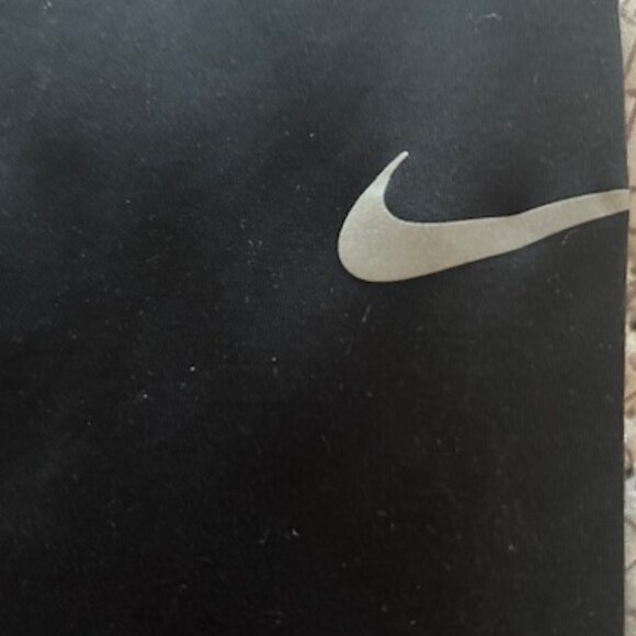 Gently Used Nike DRI FIT Fast pocket running Womens Tights heather/black XL - Picture 9 of 14